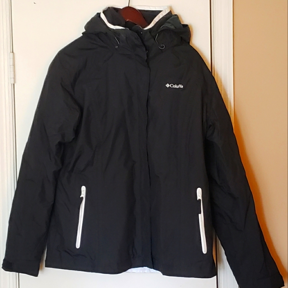 Womens XL Columbia 3 in 1 Interchange jacket... like new condition